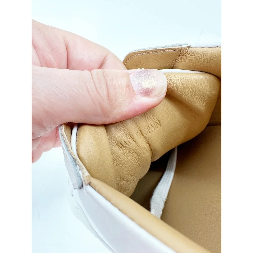 Jil Sander Olona‎ Flatform Sneakers Platform White Leather 40